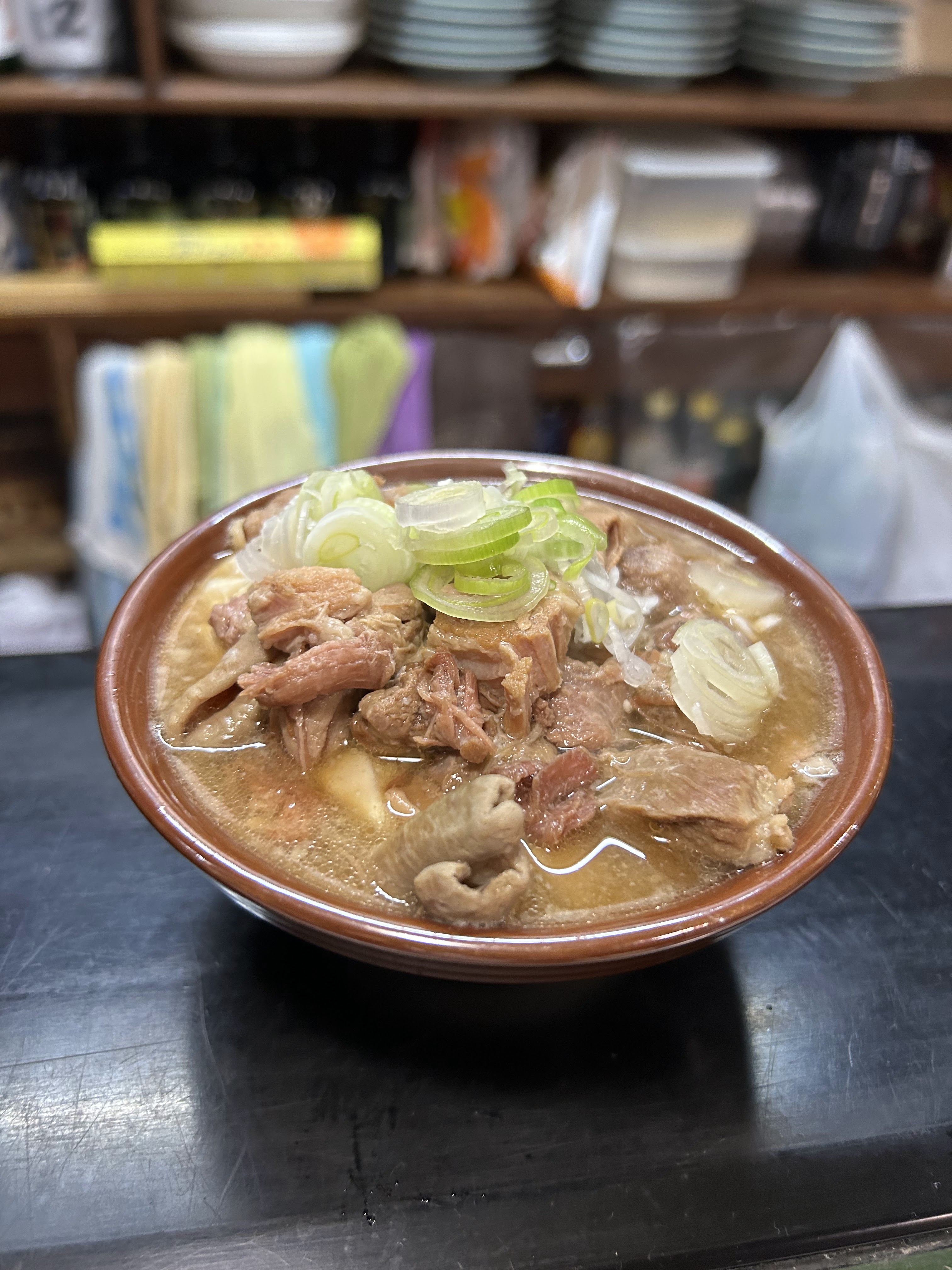 青森弘前鳥ふじ的內臟煮